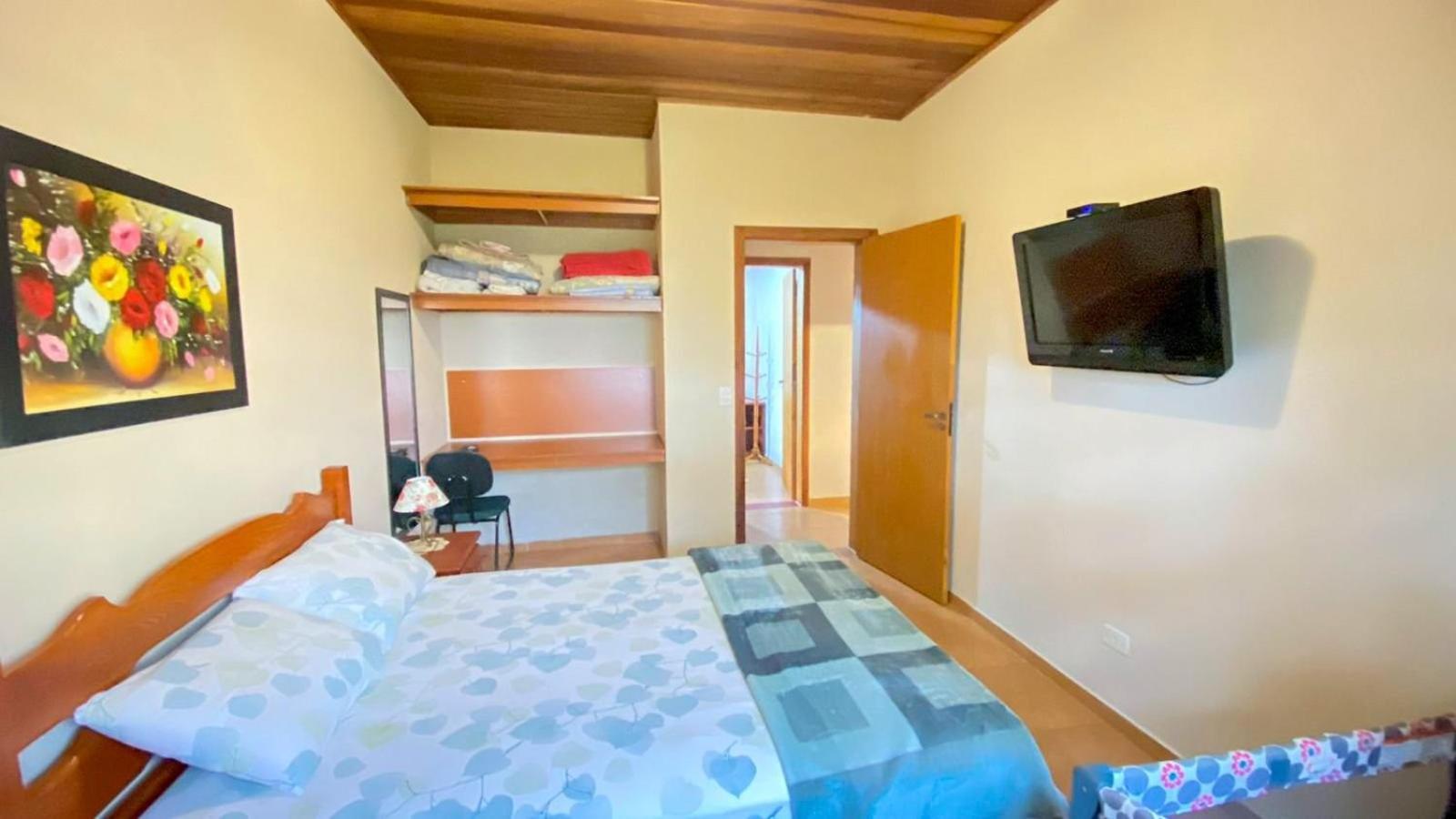 Casa De Campo Araxa Na Montanha Com Piscina Пиракая Екстериор снимка