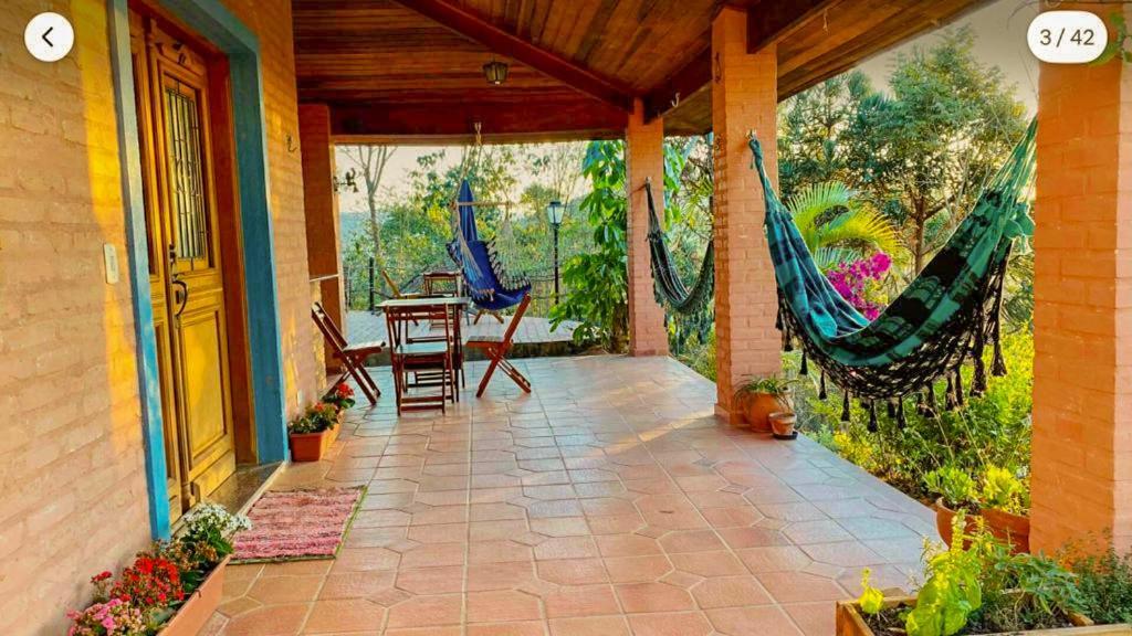 Casa De Campo Araxa Na Montanha Com Piscina Пиракая Екстериор снимка
